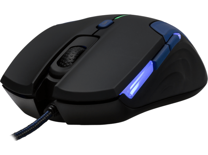 uRage Reaper 3090 fekete/kék gaming optikai egér (113717)