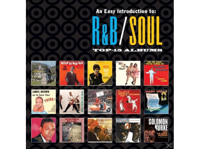 An Easy Introduction to R&B/Soul - Top 15 Albums (CD)