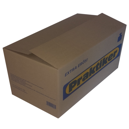 KÖLTÖZTETŐ KARTON, EXTRA 64X34X38CM TERHELHETŐSÉG: MAX 45KG