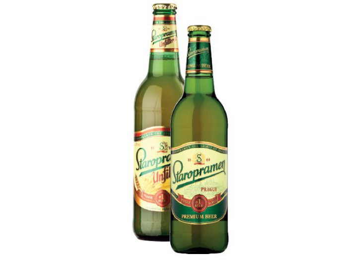 Staropramen üveges sör