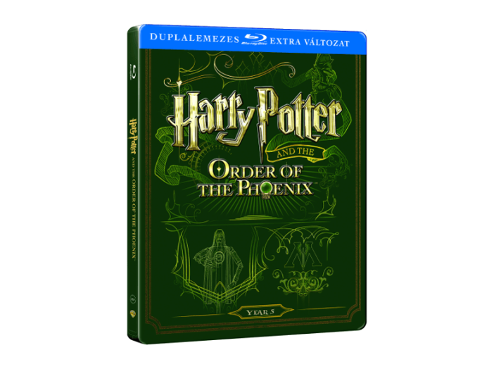 Harry Potter és a Főnix Rendje (Steelbook) Blu-ray