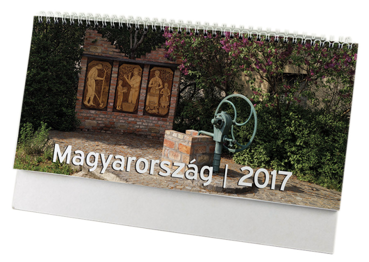 Asztali naptár álló képes Magyarország 7991