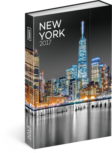Mágneses zsebnaptár B/6 New York