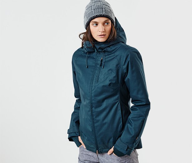 Női sí- és snowboardos »Street Style« dzseki