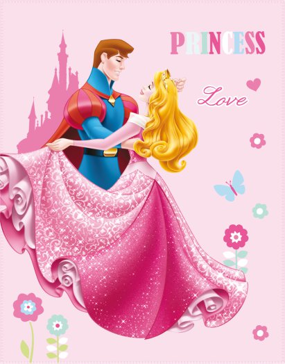 Disney hercegnők pléd