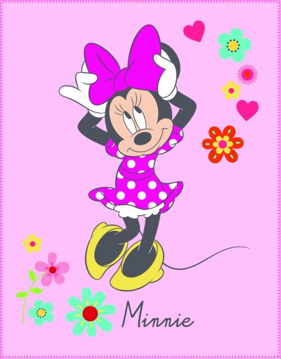 Minnie egér pléd