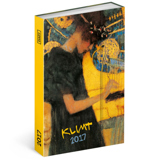 Mágneses zsebnaptár B/6 Gustav Klimt