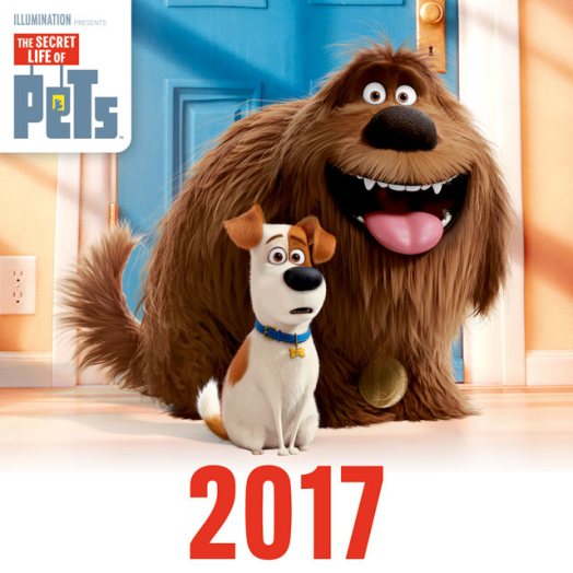 Lizzy nagy lemeznaptár The Secret Life of Pets