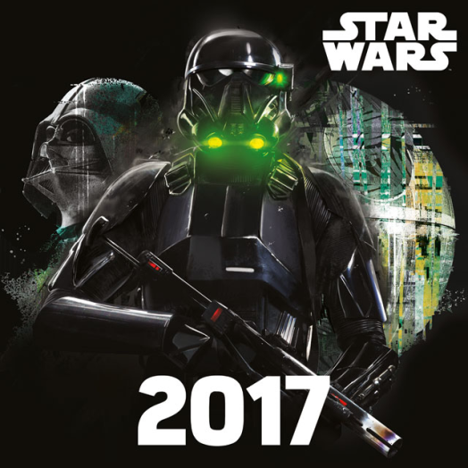 Lizzy közepes lemeznaptár Star Wars The Rogue One