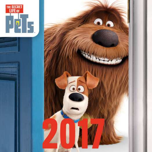 Lizzy közepes lemeznaptár The Secret Life of Pets