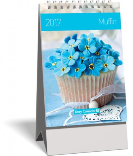 Lizzy asztali naptár A6 Muffin