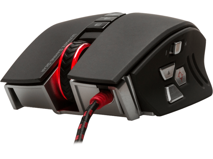 ZL50 bloody ezüst-fekete gamer egér
