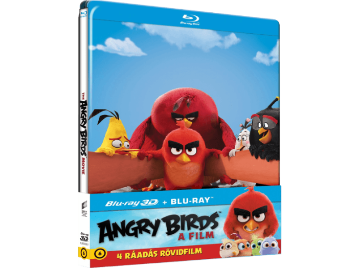 Angry Birds - A film - Limitált fémdobozos változat (steelbook) (3D Blu-ray)