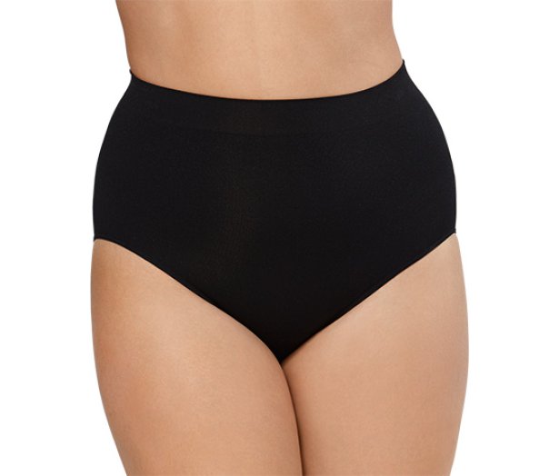 Női alakformáló, magas derekú alsó, fekete