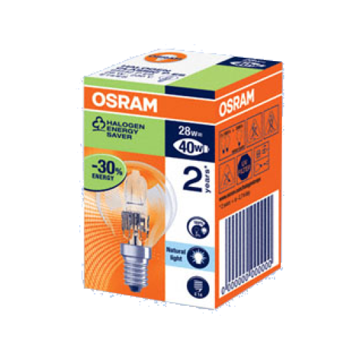 ECO HALOGÉN KISGÖMB 405LM 30W E14    R:230018