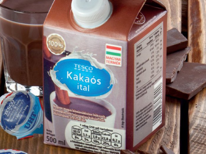 Tesco kakaós ital