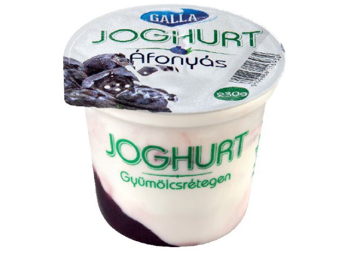 Galla gyümölcsjoghurt