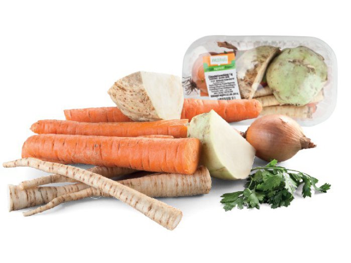 Tesco előkészített leveszöldség