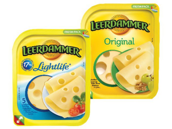 Leerdammer szeletelt sajt