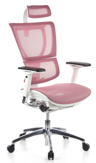 Ergohuman Lady net hálós főnöki szék pink