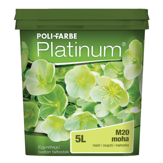 PLATINUM BELTÉRI FALFESTÉK 5L MOHA M20 DISZPERZIÓS