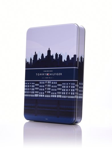TH MEN STRIPE BOX 5P