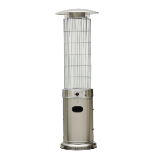 KÜLTÉRI GÁZOS HŐSUGÁRZÓ 15KW INOX, OSZLOP "BYH-B-SS"
