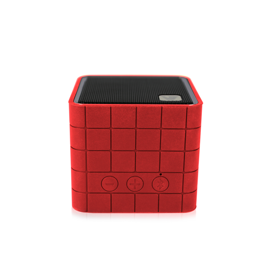 V7 SP5000 bluetooth hangszóró 'CUBE' 2W piros