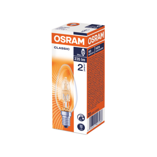 ECO HALOGÉN GYERTYA 235LM 20W E14 230007