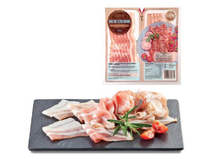Tesco szeletelt bacon