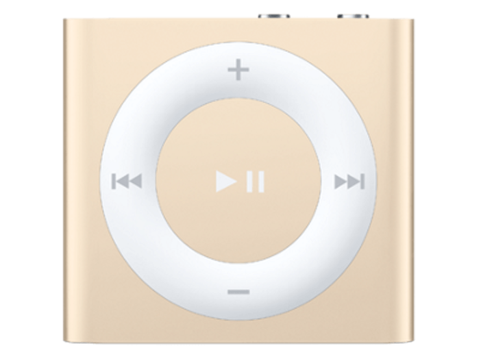 iPod Shuffle 2 GB MP3 lejátszó, arany