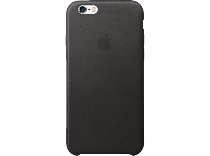 iPhone 6S bőr tok fekete (MKXW2)