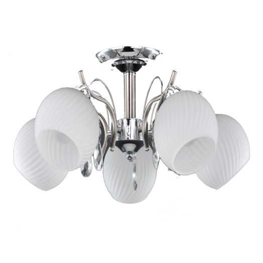 PERDITA FALIKAR 1*E14 40W           KRÓM/ÜVEG 12,5-17CM