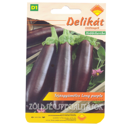 TOJÁSGYÜMÖLCS LONG PURPLE DELIKÁT VETŐMAG
