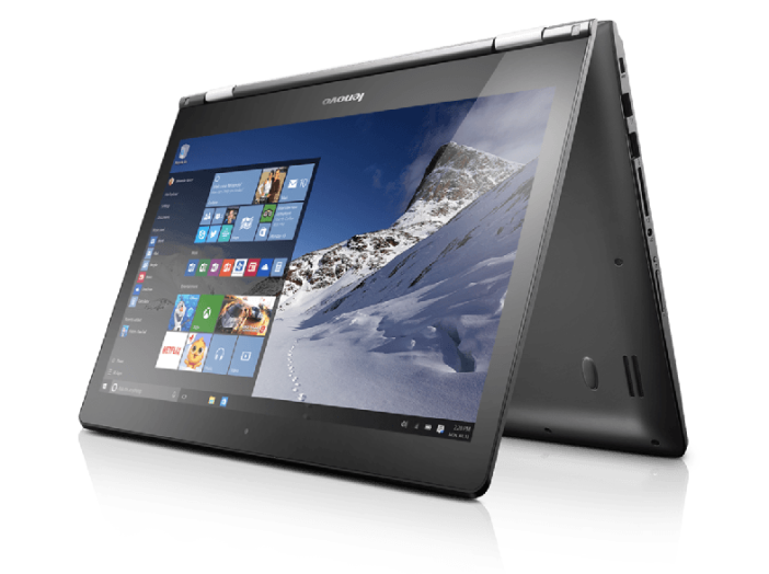 Yoga 500 fekete 2in1 eszköz 80N4015E (14" Full HD/Core i3/4GB/500GB/Windows 10)