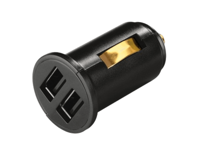 14138 AUTÓS TÖLTŐ USB,DUPLA 2400MA