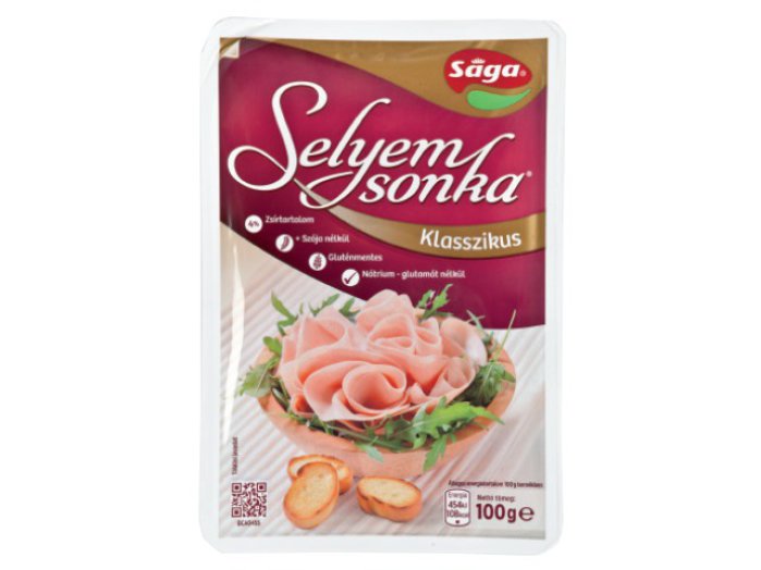 Sága selyemsonka
