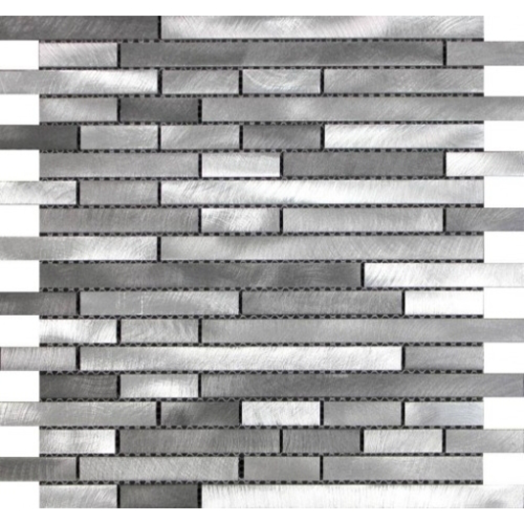 MALLA ACERO PLATA ALUMINIUM DEKOR 30,5X32,5CM