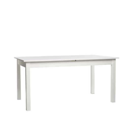 COBURG HOSSZABBÍTHATÓ ÉTKEZŐASZTAL 160-200CM FEHÉR