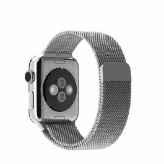 Apple - 38 mm-es ezüst milánói szíj