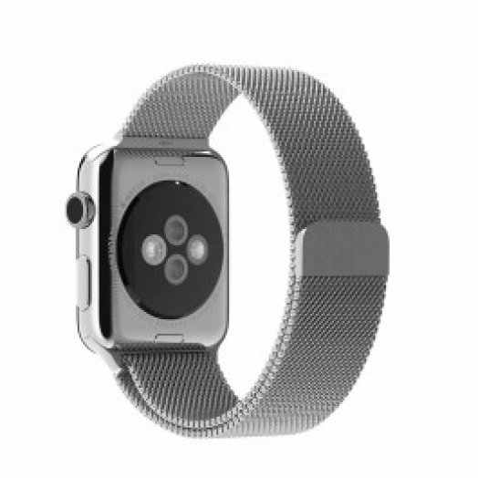 Apple - 42 mm-es ezüst milánói szíj