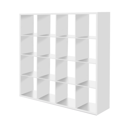 MAX POLC 4X4 REKESZ                 141X141X33CM FEHÉR