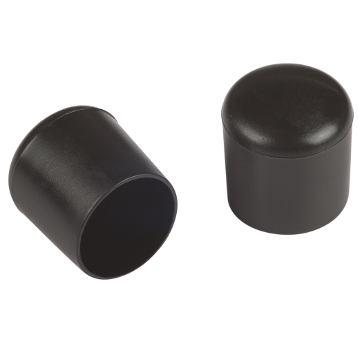 SZÉKLÁB PAPUCS ÁTMÉRŐ 22 MM FEKETE  4DB-OS