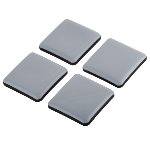 ÖNTAPADÓS PADLÓVÉDŐ ÁTMÉRŐ 50X50MM SZÜRKE, 4 DB-OS