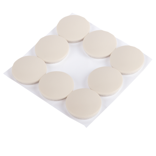 ÖNTAPADÓS SZŐNYEGVÉDŐ ÁTMÉRŐ 26MM FEHÉR, 8 DB-OS