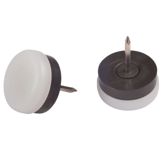 BEÜTHETŐ MŰANYAG PADLÓVÉDŐ          ÁTMÉRŐ 22MM FEHÉR 8 DB-OS