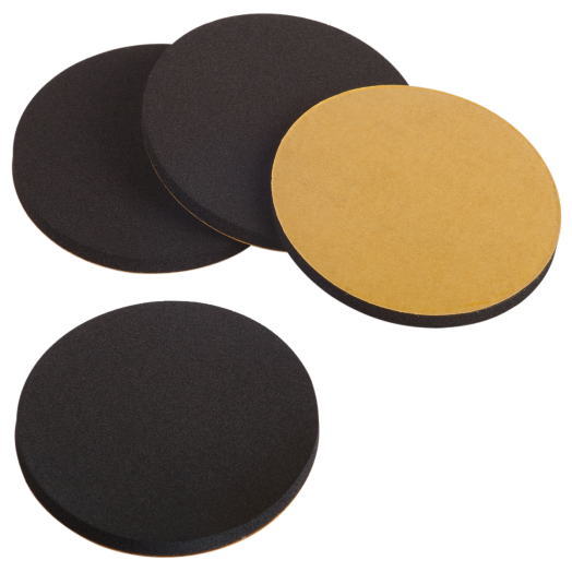 CSÚSZÁSGÁTLÓ ÖNTAPADÓS ÁTMÉRŐ 60 MM FEKETE  4DB-OS