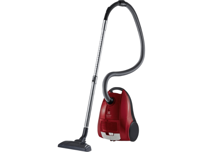 EEQ21 Porzsákos porszívó, piros, 1400W