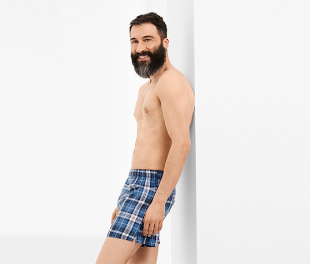 2 flanel boxeralsó szettben