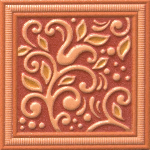 ROYAL DEKORCSEMPE TACO LULA RED 10X10 CM